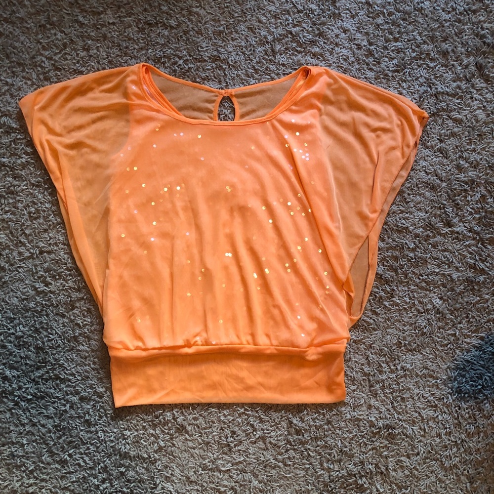 Orange Blouse